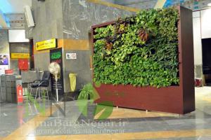 دیوار سبز داخلی مترو تهران